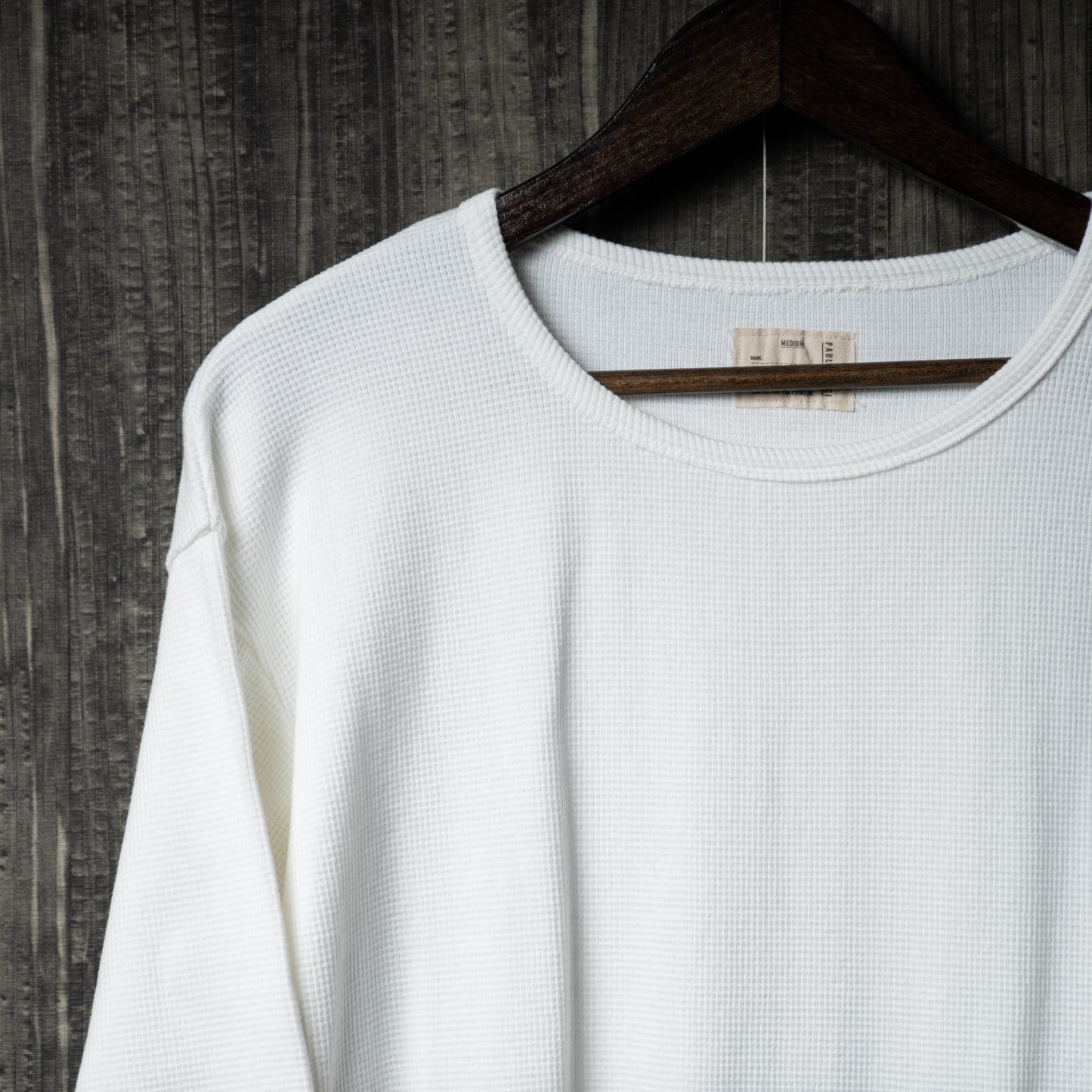 Waffle long sleeve T-sh