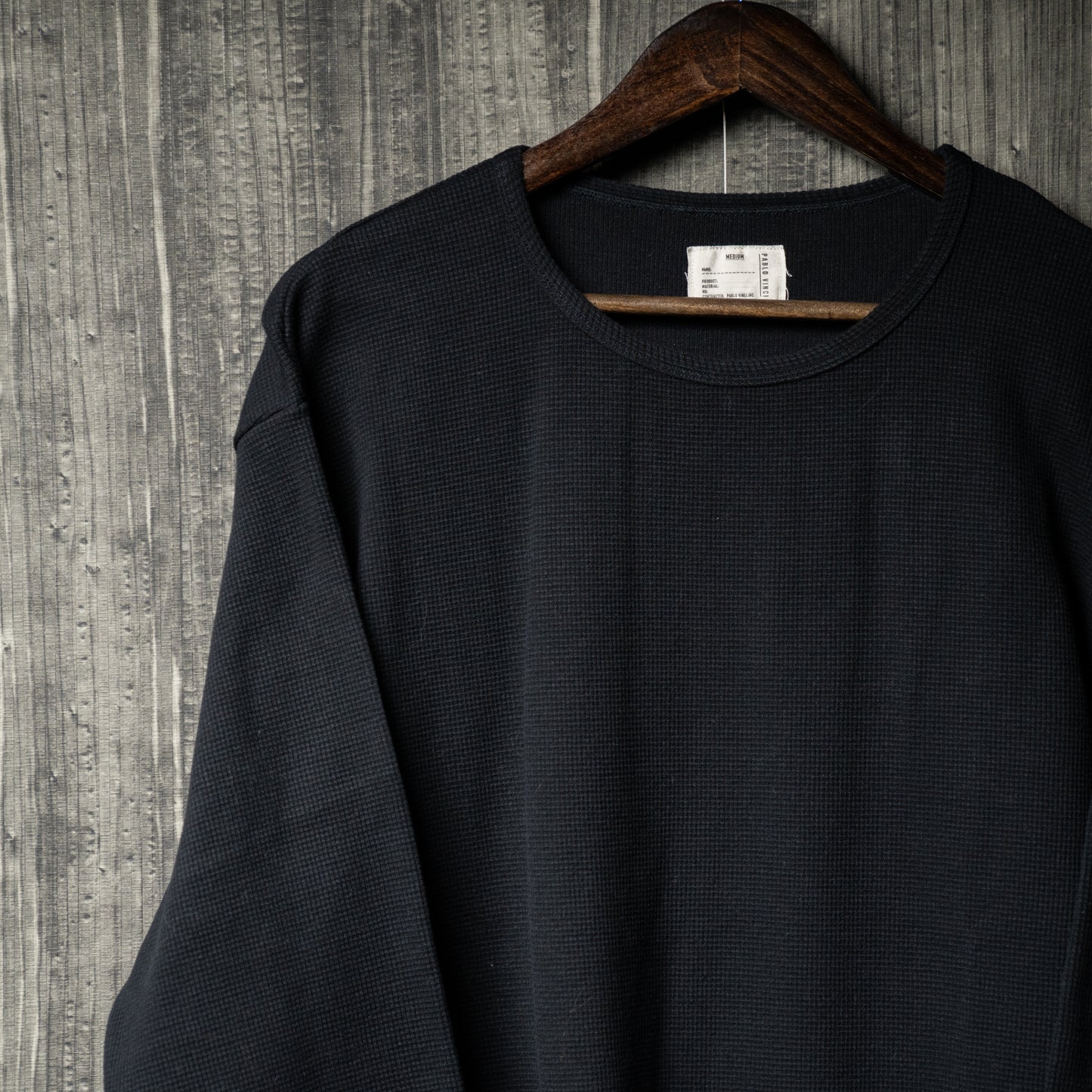 Waffle long sleeve T-sh