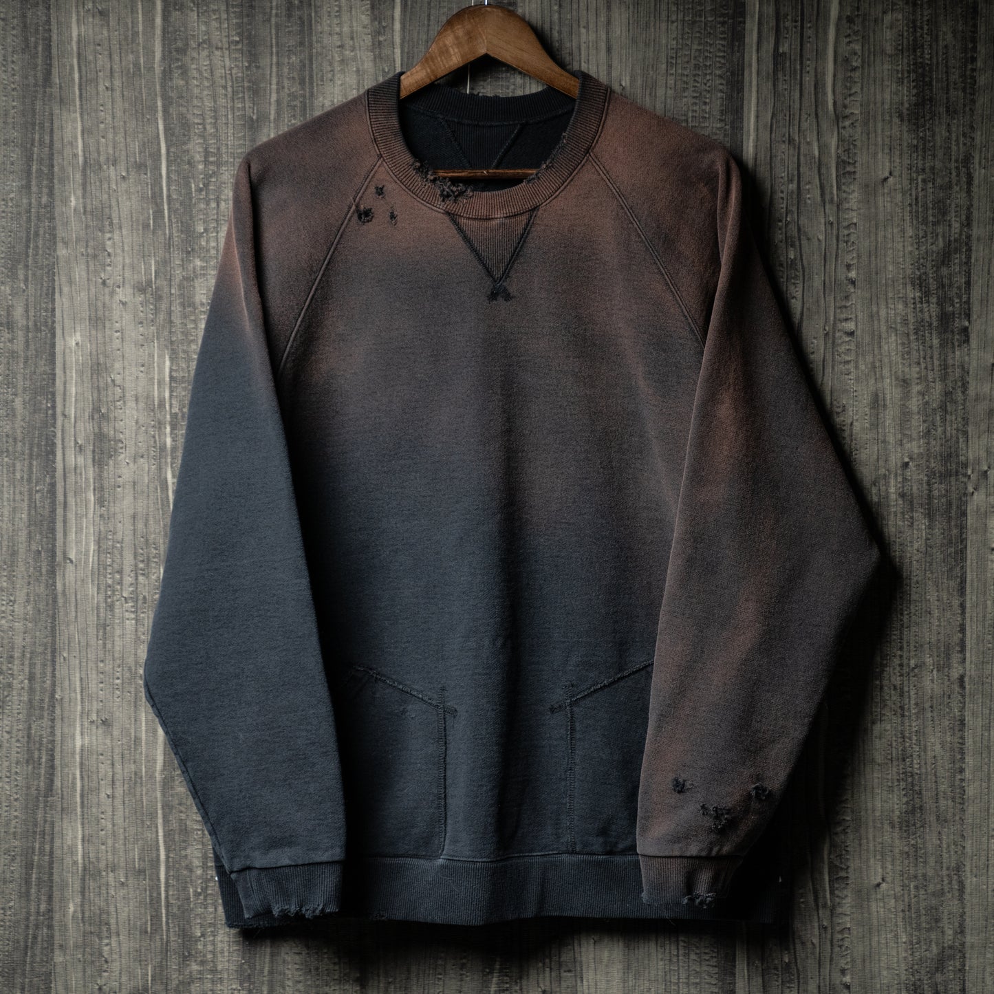 Sun fade damage sweat