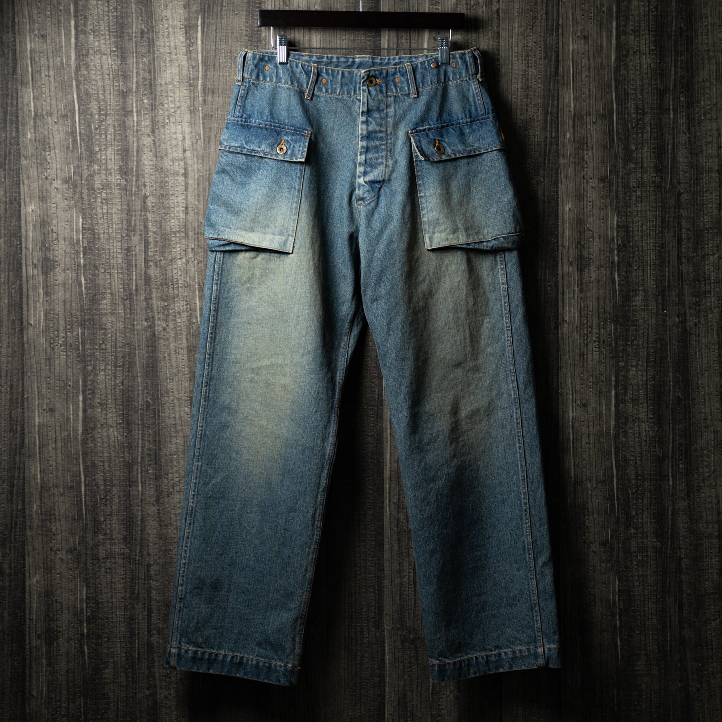 Monkey denim pants