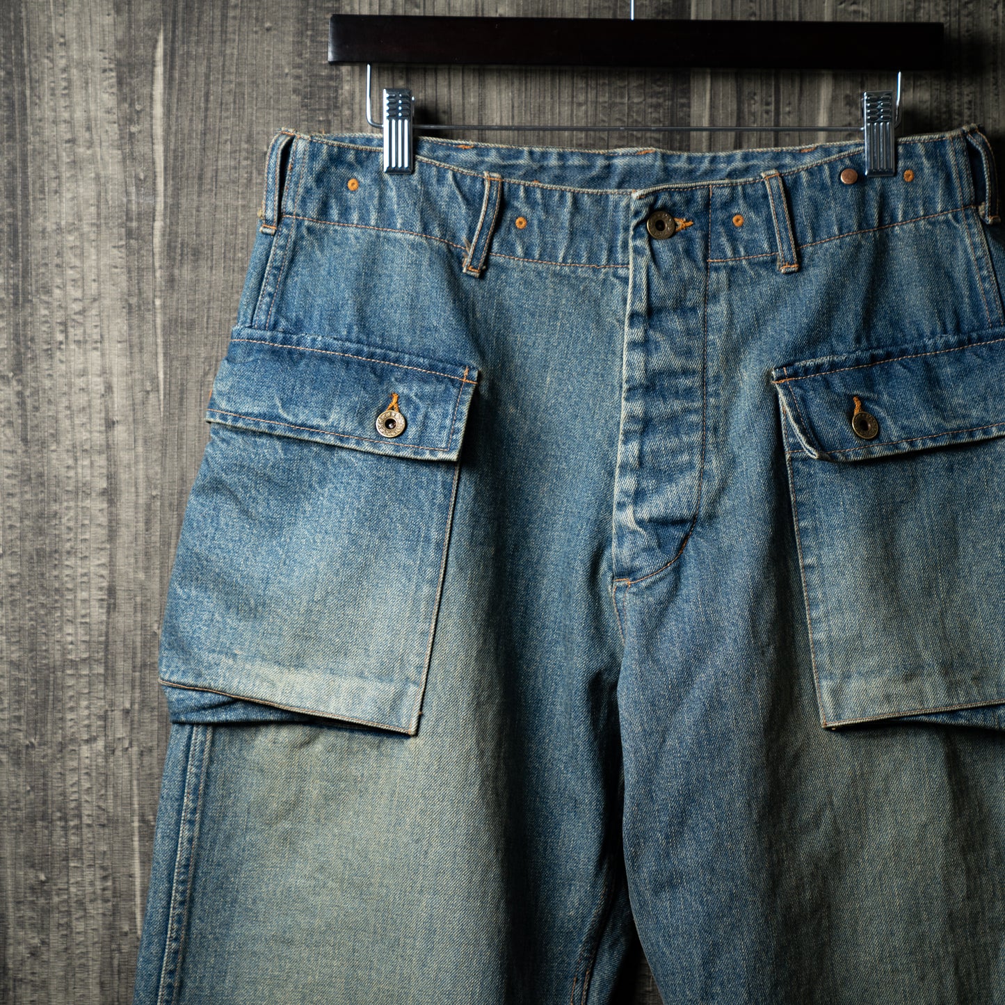 Monkey denim pants