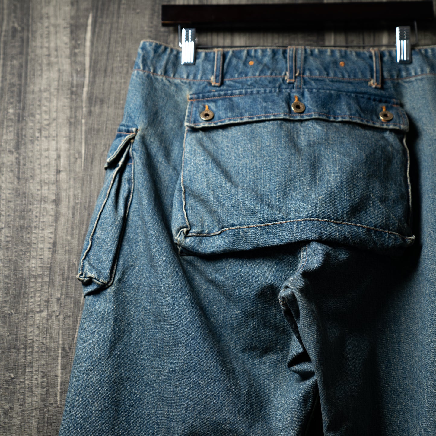 Monkey denim pants