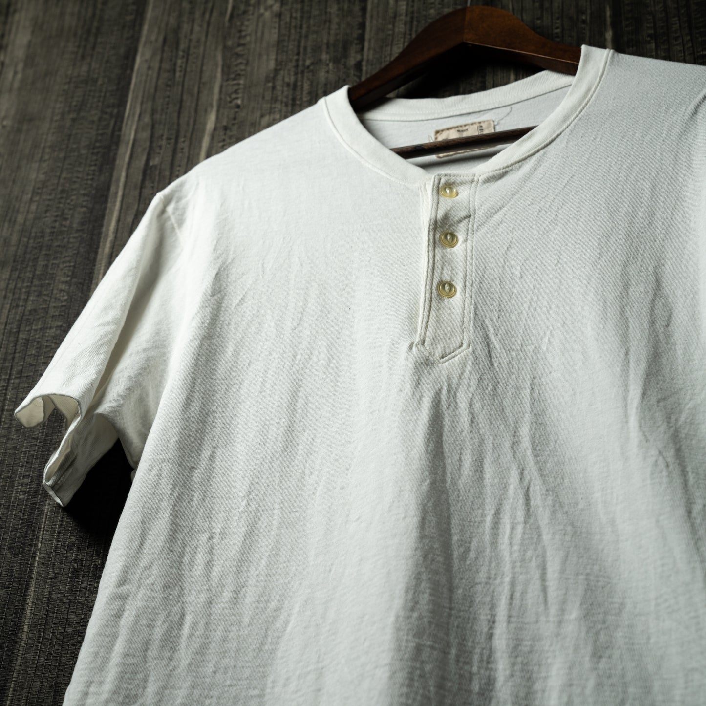 Henley neck T-shirt(25SS)