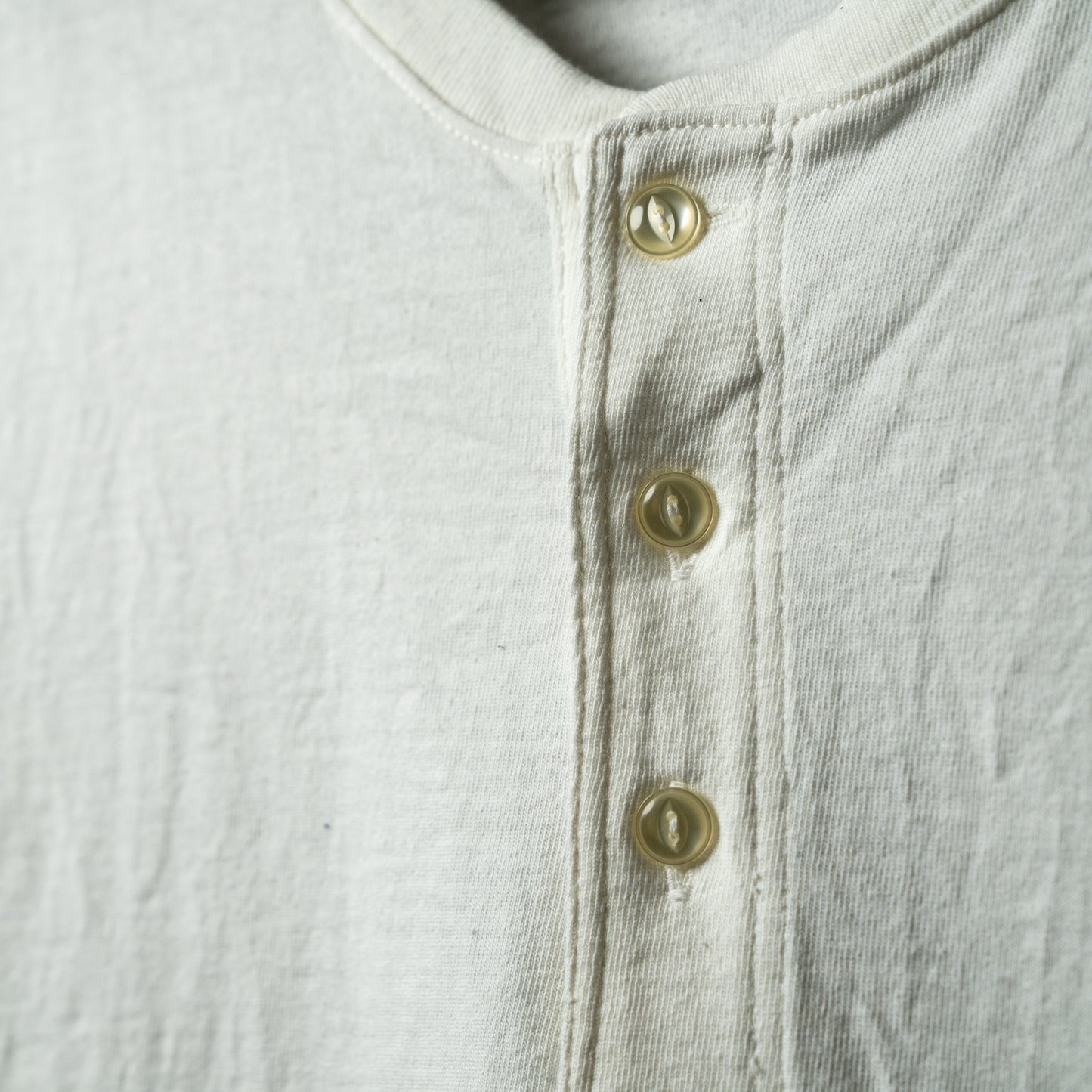 Henley neck T-shirt(25SS)