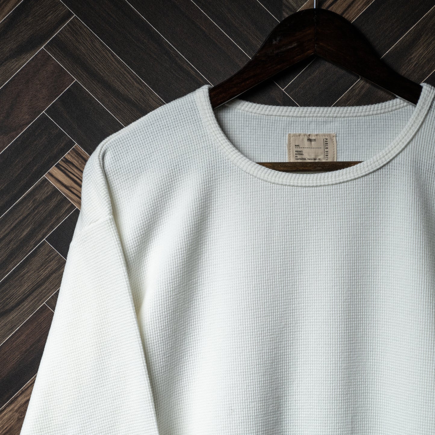 Waffle long sleeve T-sh