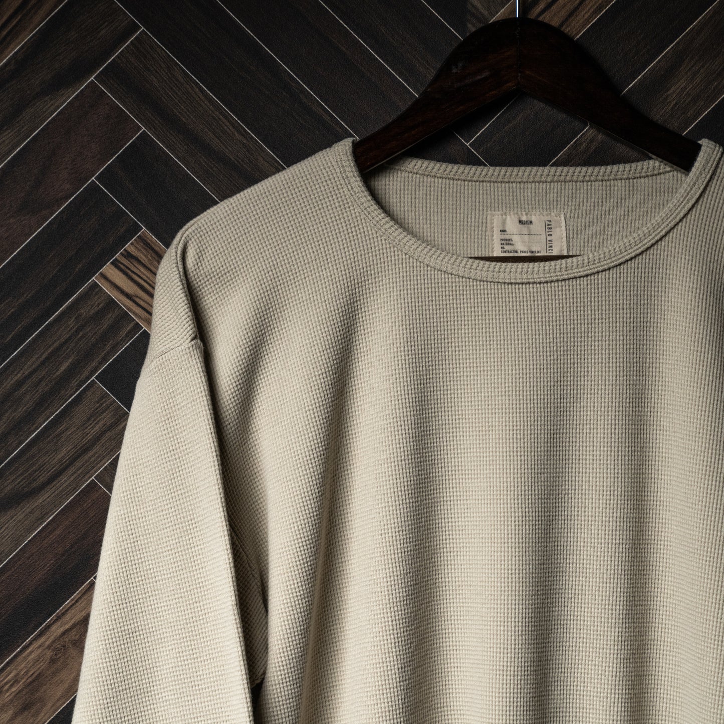 Waffle long sleeve T-sh