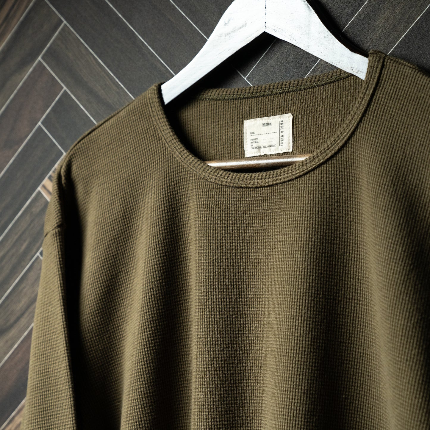 Waffle long sleeve T-sh