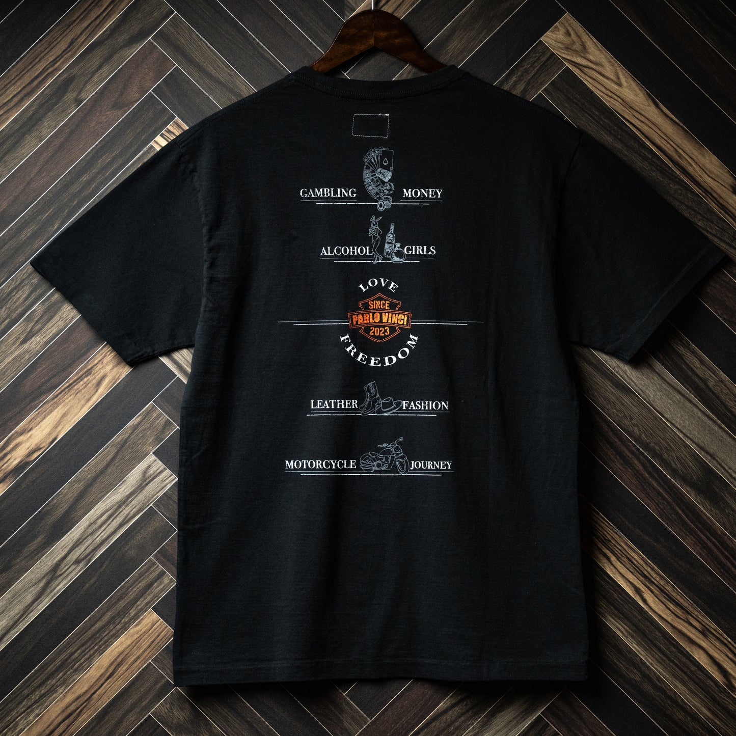 Pocket print Tshirt "desire"