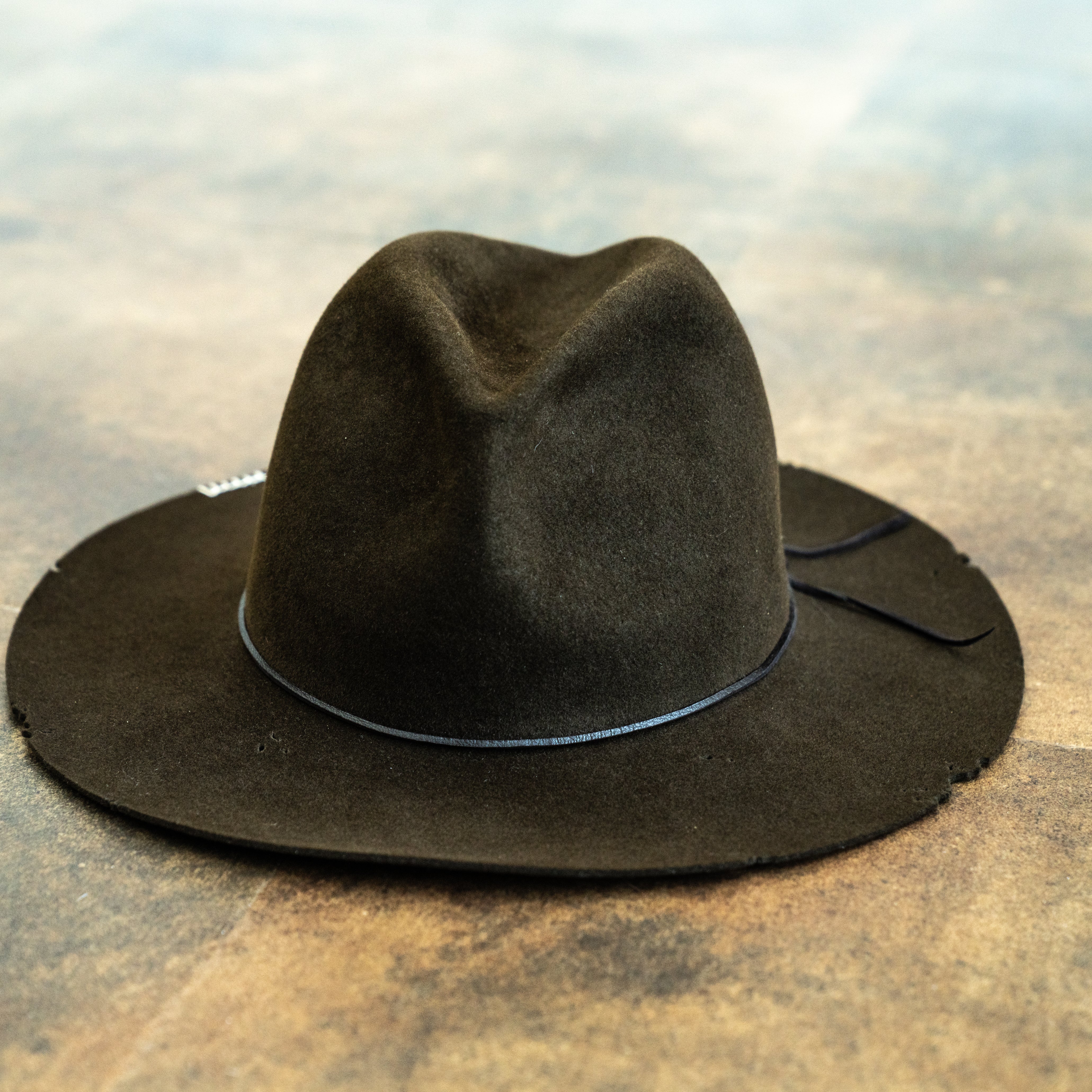 RABBIT HAT / MOSS BITE FINISH – Pablo vinci RABBIT HAT / MOSS BITE FINISH – Pablo vinci