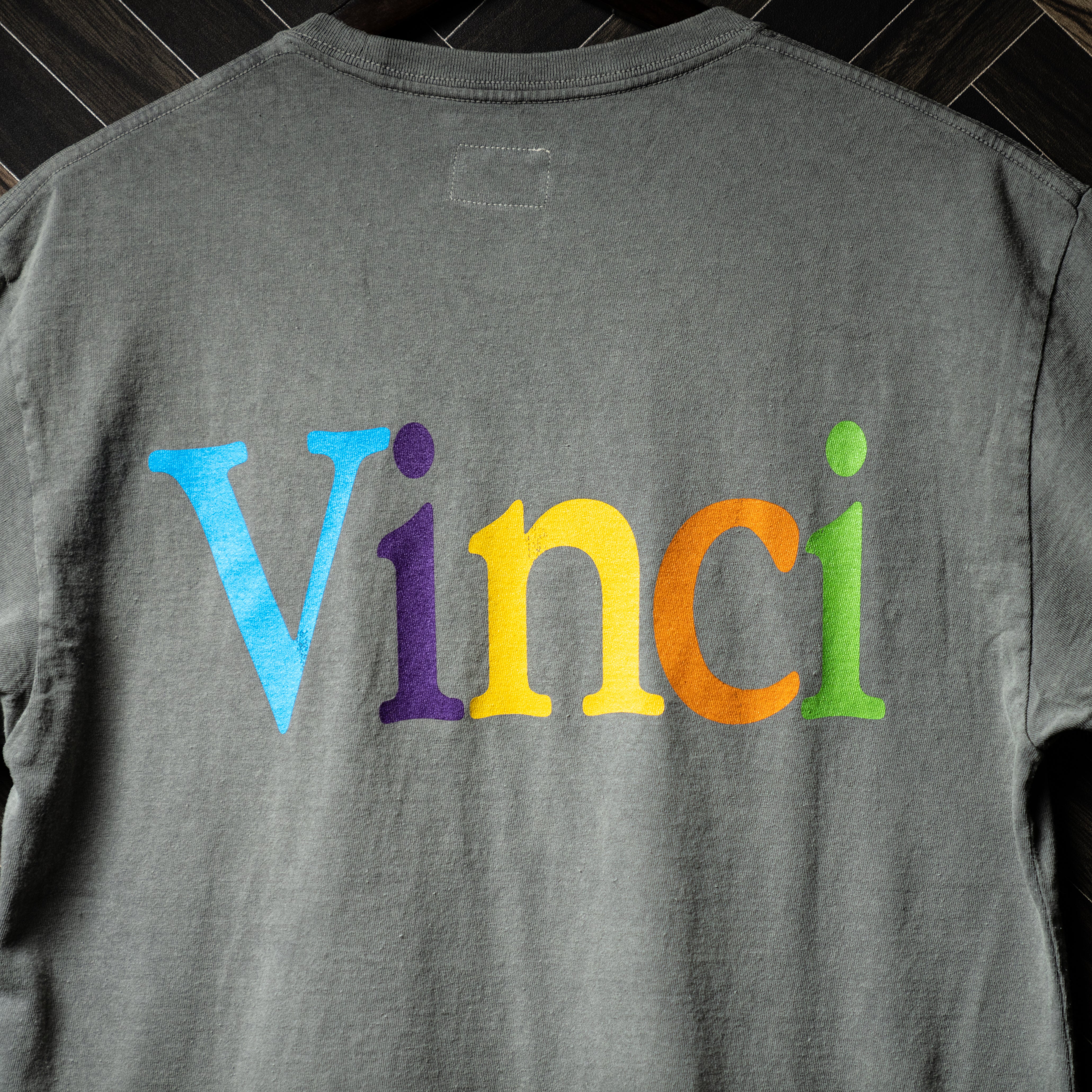 Colorful logo crew neck Tshirt – Pablo vinci