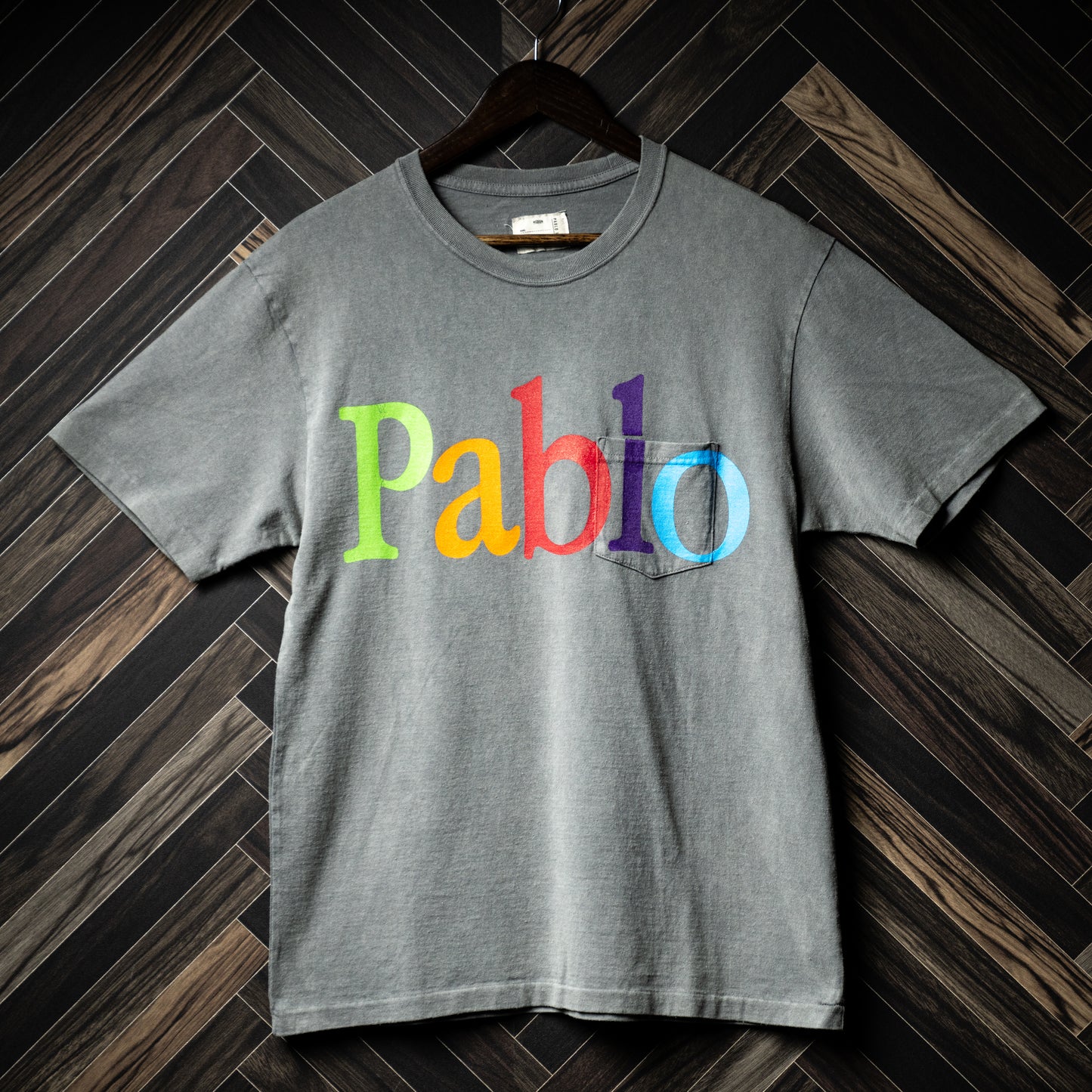 Colorful logo pocket Tshirt