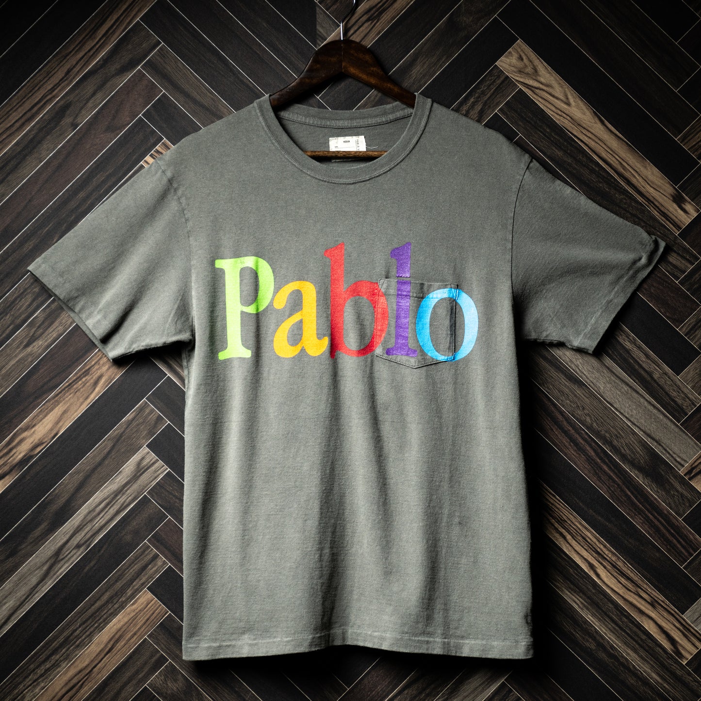 Colorful logo pocket Tshirt