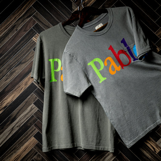 Colorful logo pocket Tshirt