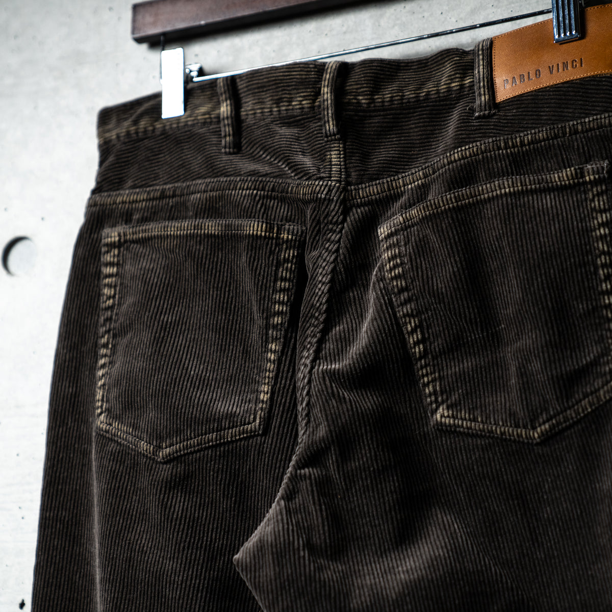 Shadow flare corduroy pants