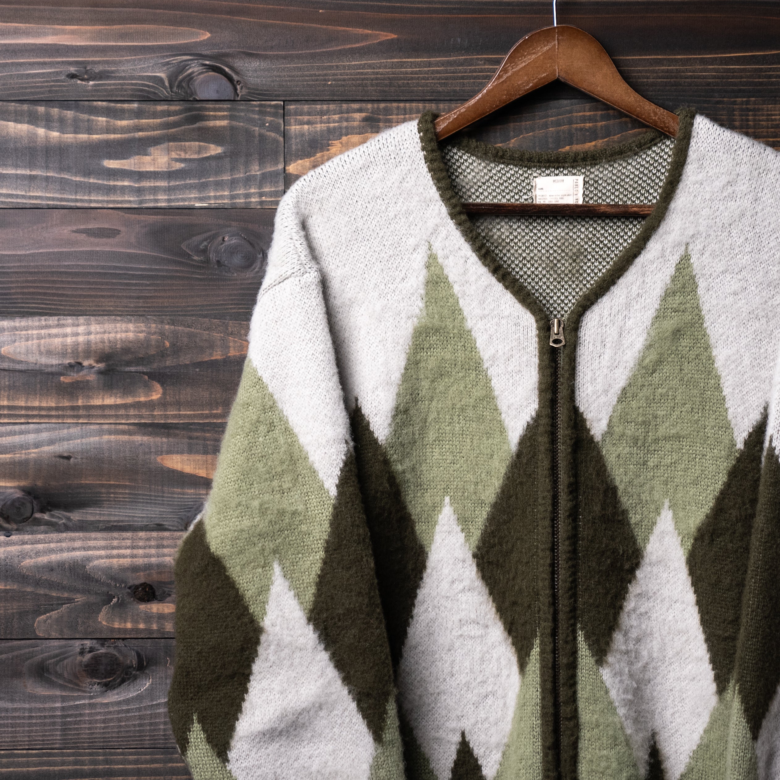 pablo vinci Zip knit cardigan