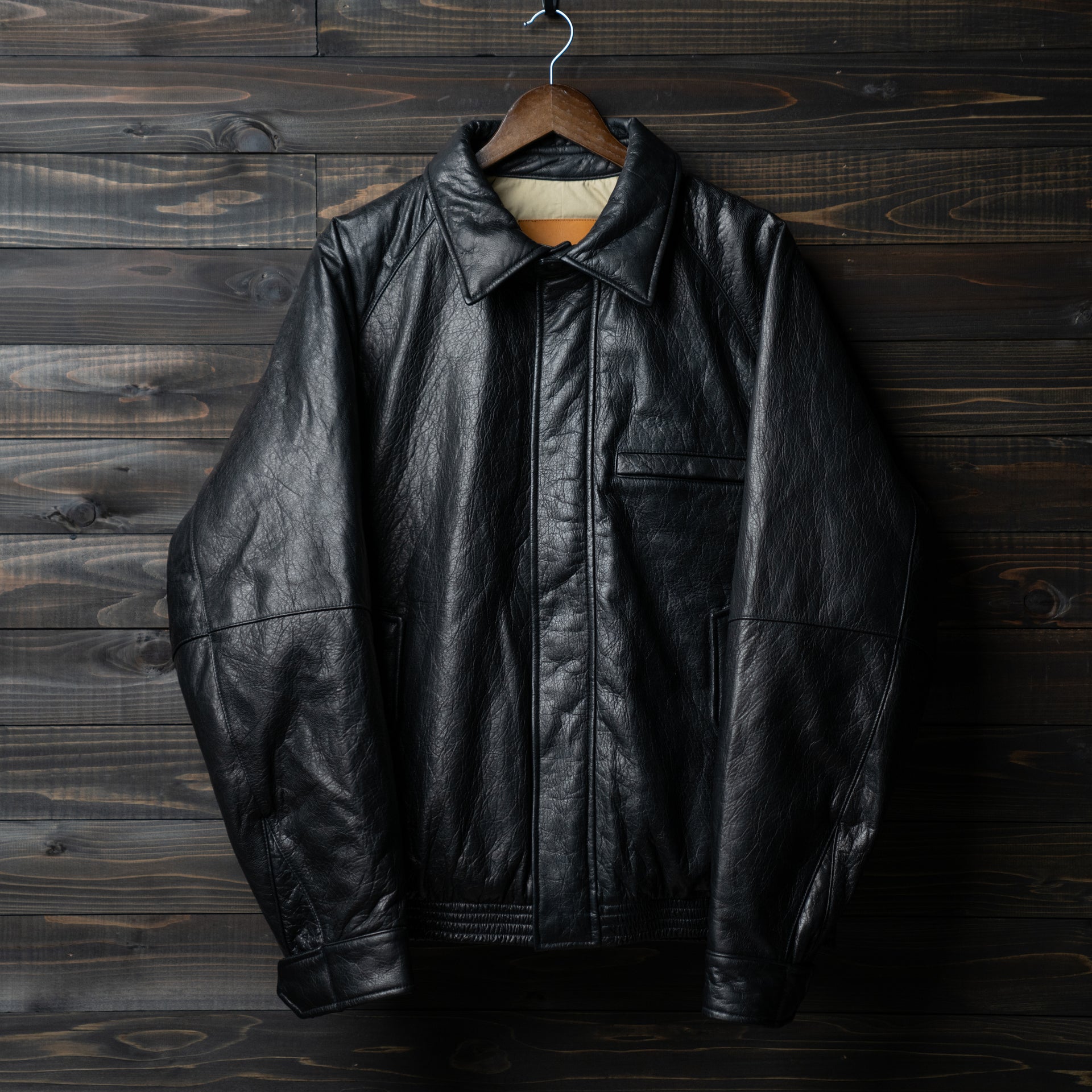 PABLO VINCI Leather down jacket 02