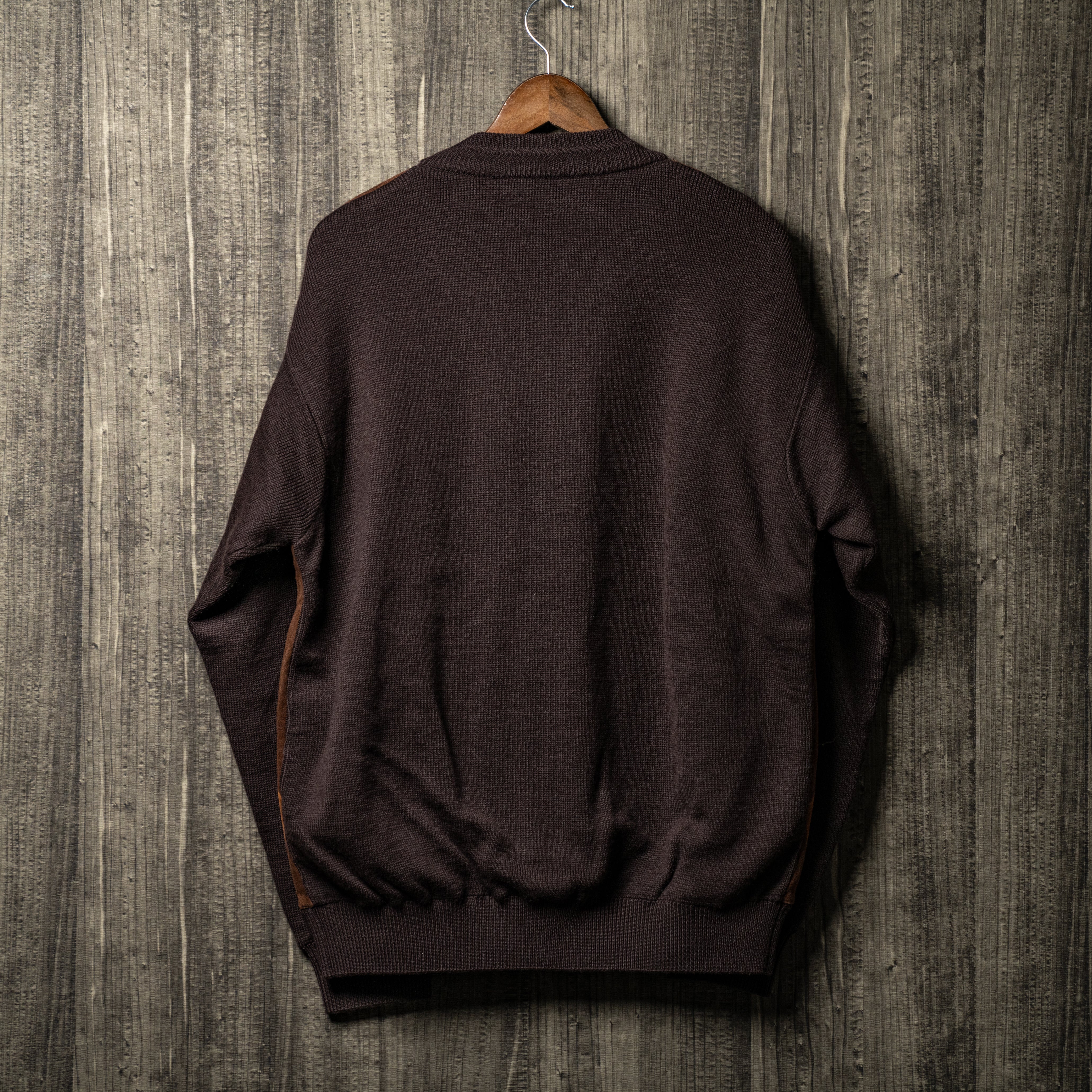 pablo vinci Zip knit cardigan Sサイズ Leather patch cardigan – Pablo vinci
