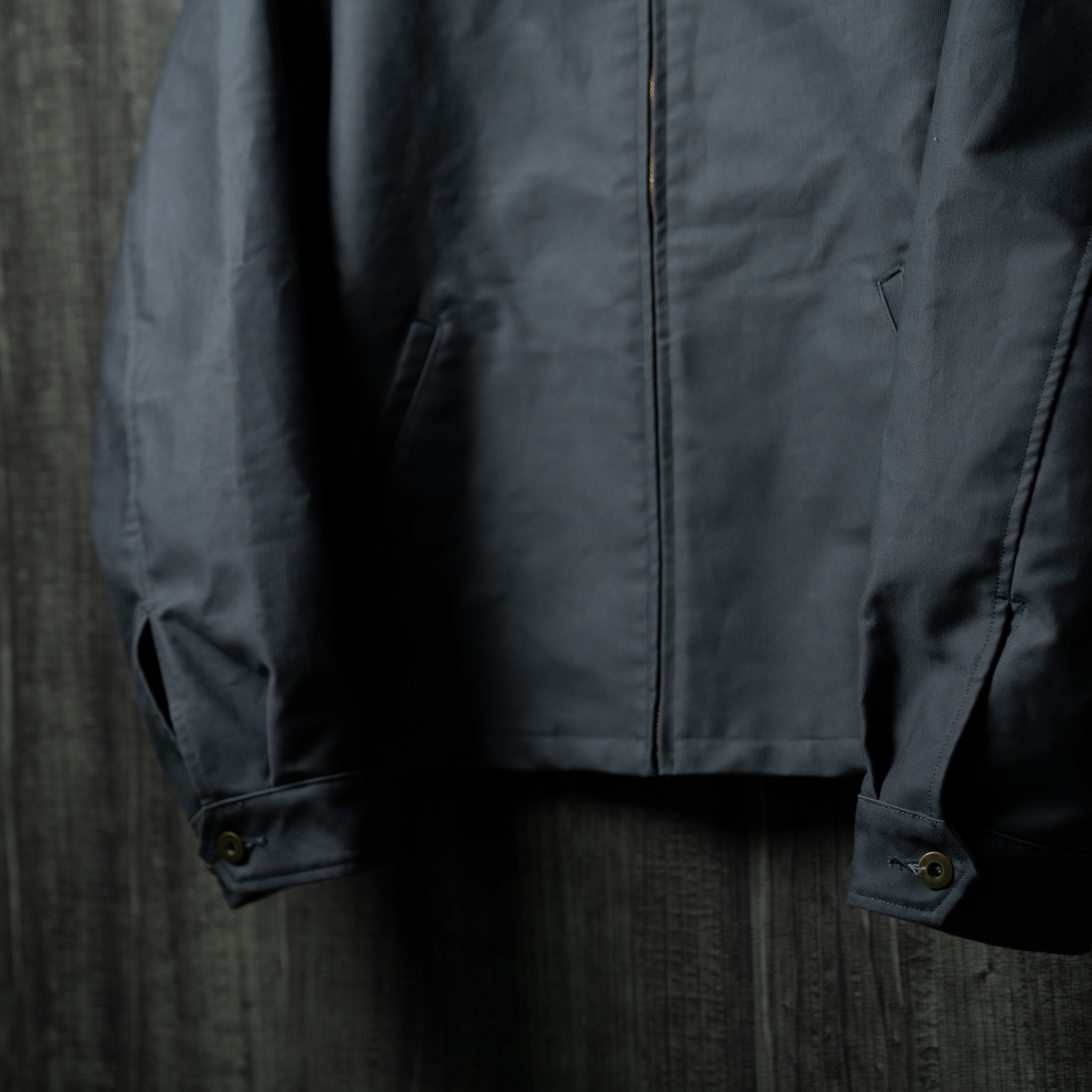 Oiled chino zip jacket – Pablo vinci