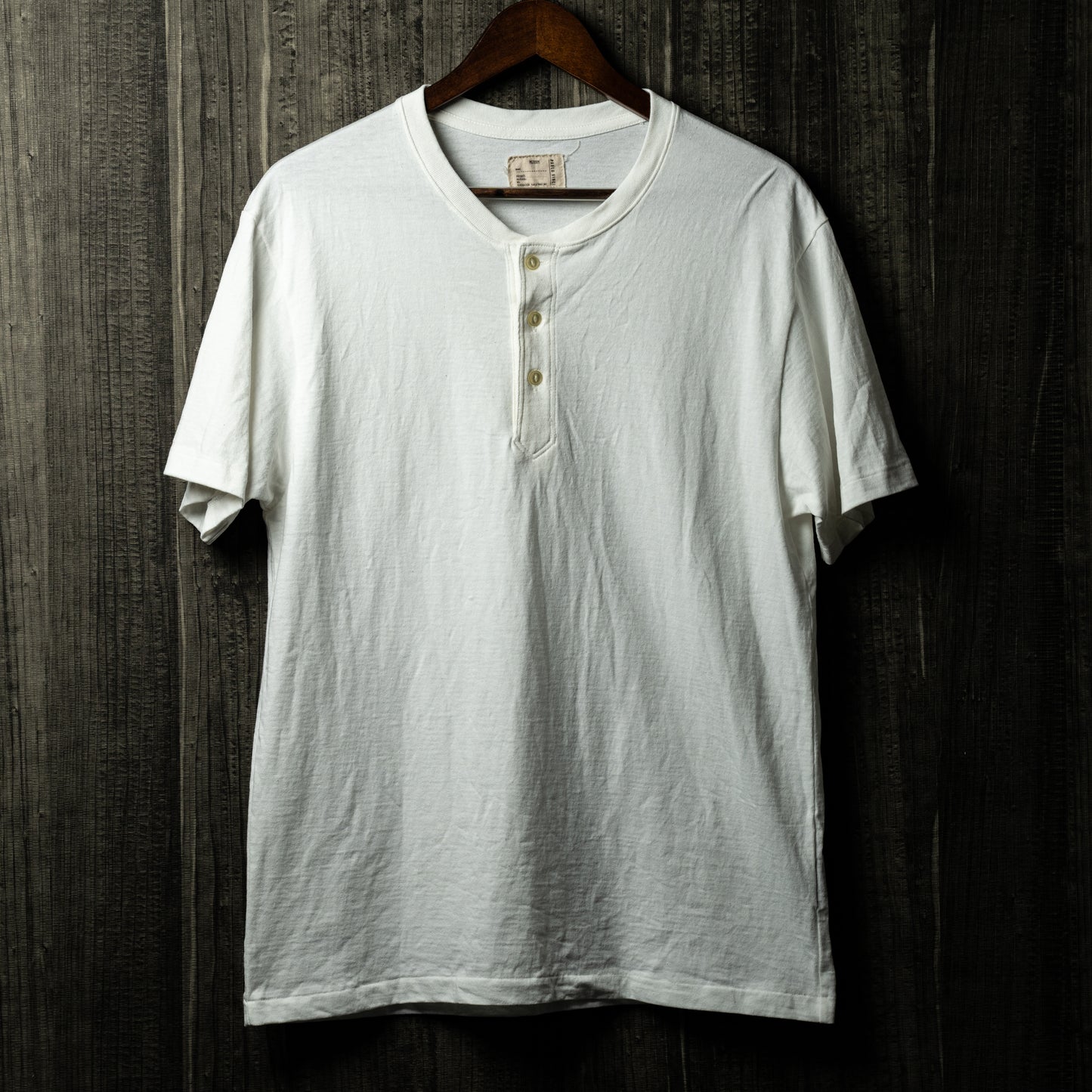 Henley neck T-shirt（25SS）
