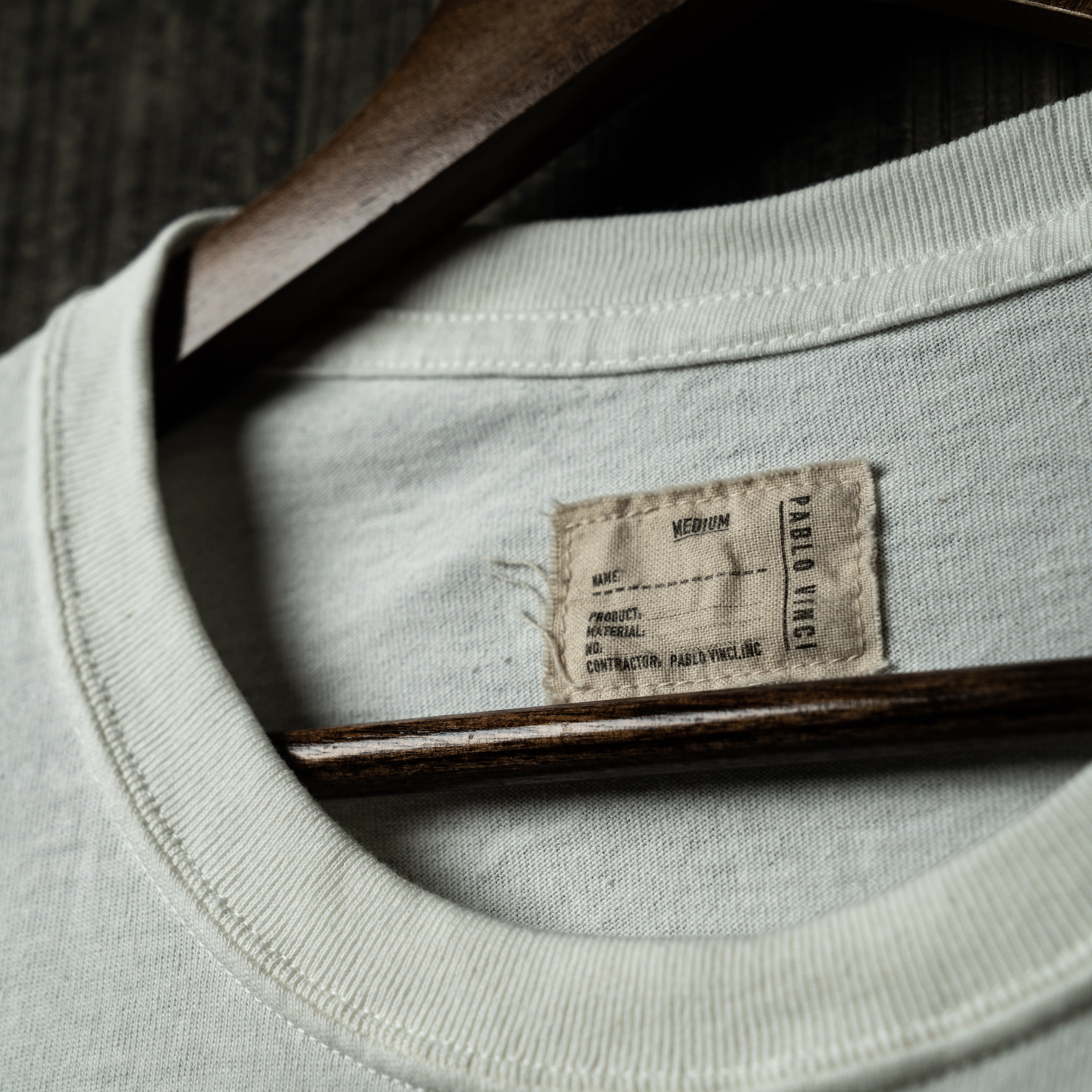 サブマリーナー　PABLO VINCI open collar shirt Open collar shirt ”white