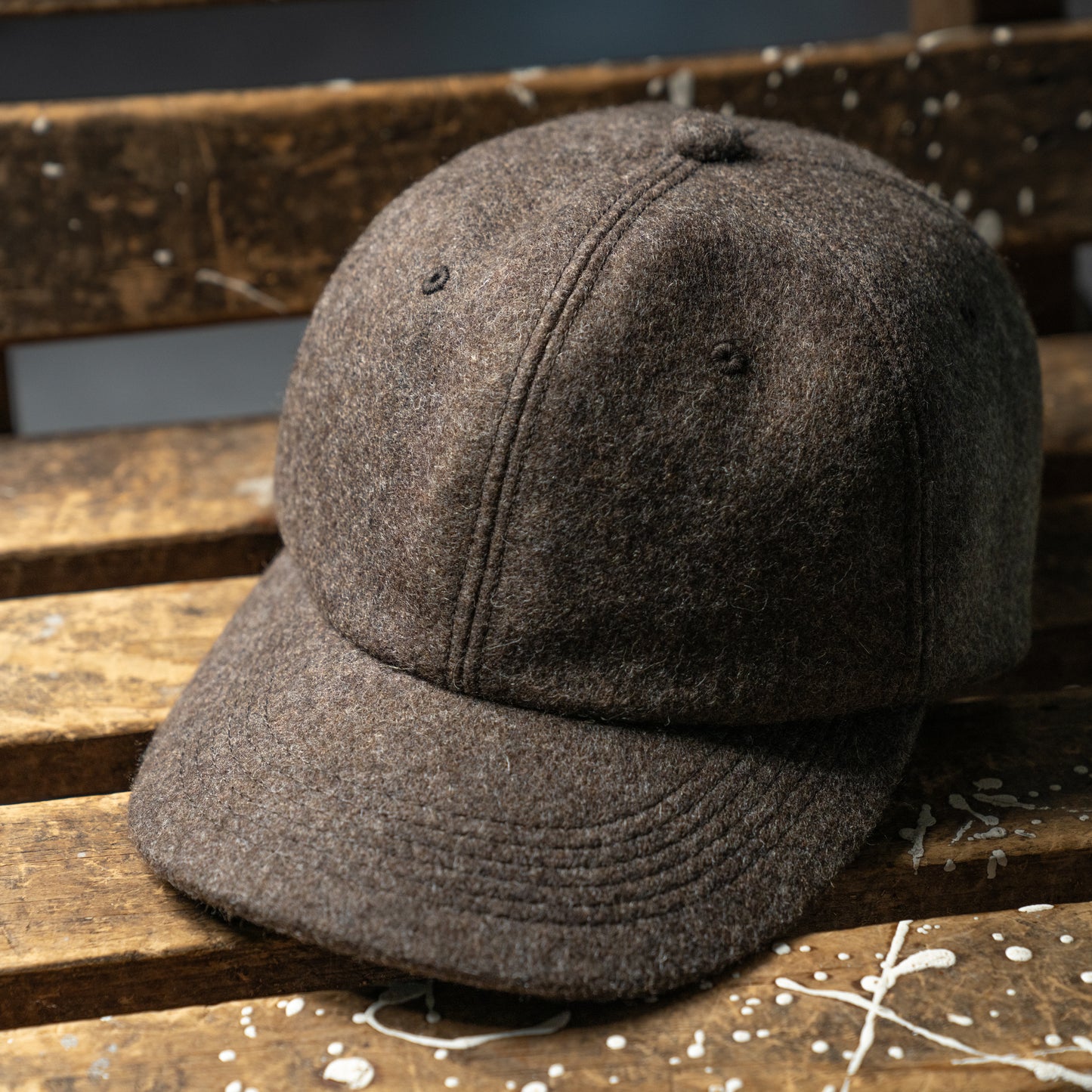 6 PANEL CAP / TOP MELTON