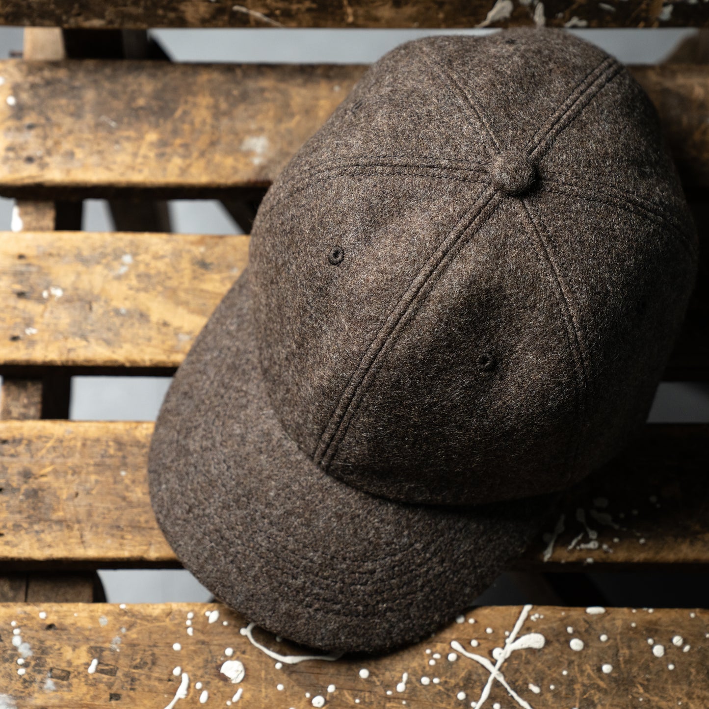 6 PANEL CAP / TOP MELTON